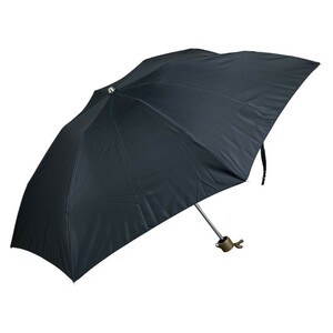 サンローラン 日傘 折りたたみ傘 ブラック ポリエステル レディース SAINT LAURENT 【中古】