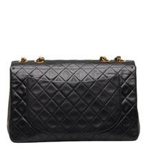 シャネル マトラッセ デカココマーク チェーン ショルダーバッグ ブラック ラムスキン レディース CHANEL 【中古】_画像3