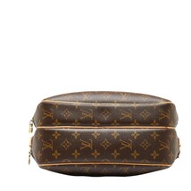 ルイ ヴィトン モノグラム リポーターPM 斜め掛け ショルダーバッグ M45254 ブラウン PVC レザー レディース LOUIS VUITTON 【中古】_画像4