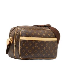 ルイ ヴィトン モノグラム リポーターPM 斜め掛け ショルダーバッグ M45254 ブラウン PVC レザー レディース LOUIS VUITTON 【中古】_画像2