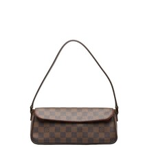 ルイ ヴィトン ダミエ レコレータ ショルダーバッグ ハンドバッグ N51299 ブラウン PVC レザー レディース LOUIS VUITTON 【中古】_画像1