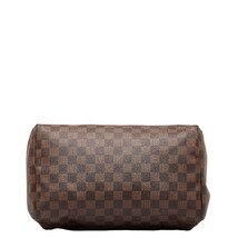 ルイ ヴィトン ダミエ スピーディ30 ハンドバッグ ミニボストンバッグ N41531 ブラウン PVC レザー レディース LOUIS VUITTON 【中古】_画像4