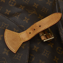 ルイ ヴィトン モノグラム モンスリGM リュック バックパック M51135 ブラウン PVC レザー レディース LOUIS VUITTON 【中古】_画像5