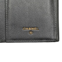 シャネル ココマーク 長財布 ブラック ゴールド レザー レディース CHANEL 【中古】_画像7