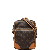 ルイ ヴィトン モノグラム アマゾン 斜め掛け ショルダーバッグ M45236 ブラウン PVC レザー レディース LOUIS VUITTON 【中古】_画像1