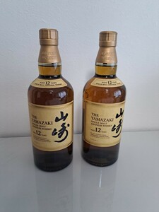 山崎 サントリー シングルモルトウイスキー SUNTORY WHISKY YAMAZAKI サントリー 山崎12年　 箱無し