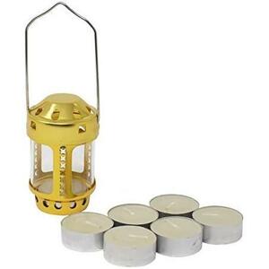 * candle 6 piece attaching * angle profit industry Mini candle lantern candle attaching [ camp outdoor ] width 55× height 90mm