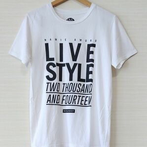 安室奈美恵　LIVESTYLE2014 MOUSSY　ティシャツ