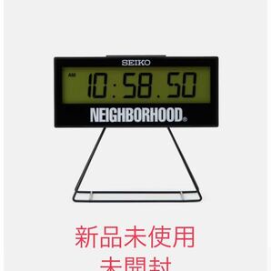 新品未開封 NEIGHBORHOOD NH X SEIKO . MINI SPORTS TIMER CLOCK ネイバーフッド セイコー デジタルの画像1