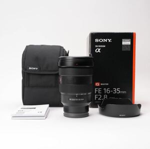 SONY FE 16-35 f2.8 GM SEL1635GM / E mount Sony G master lens 