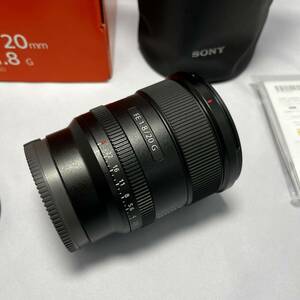 極上美品 SONY 単焦点レンズ FE 20mm F1.8 G Eマウント35mm SEL20F18G フルサイズ