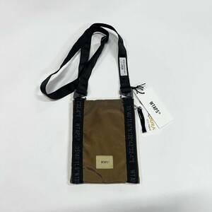 新品未使用 21AW WTAPS HANG OVER/POUCH/NYLON.CORDURA 212TQDT-CG02 ポーチ ダブルタップス ブラック