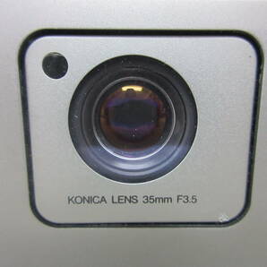 中古 カメラ コニカ KONICA ビッグミニ BiG mini LENS 35mm F3.5 AUTO FOCUS BM-201 ※通電のみ確認済 ／Oの画像3