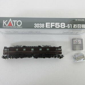 中古 2点セット KATO 2002 C11形 蒸気機関車 Nゲージ / 3038 EF58-61 お召機 蒸気機関車 Nゲージ ／Gの画像6