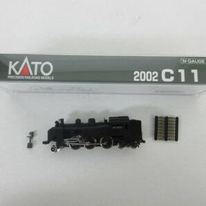 中古 2点セット KATO 2002 C11形 蒸気機関車 Nゲージ / 3038 EF58-61 お召機 蒸気機関車 Nゲージ ／Gの画像2