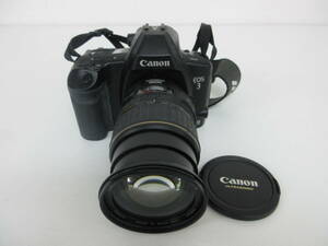 中古 カメラ Canon キャノン EOS 3 レンズ CANON ZOOM LENS EF 28-135mm 1:3.5-5.6 IS ※通電のみ確認済 ／J