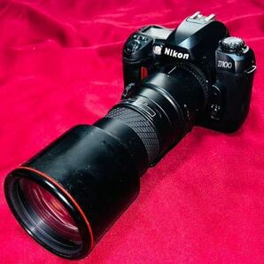 【説明文必読】 [動作品] 一眼レフ デジタルカメラ Nikon ニコン D100 望遠レンズセット お買い得品の画像1