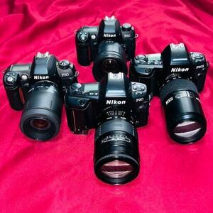 【ジャンク品】[説明文必読] 一眼レフ フィルムカメラ Nikon F80 →2台 ＆ F90 ＆ F90X レンズセット 合計４台 まとめ売り お買い得品