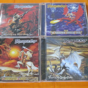 ♪♪ラプソディー Rhapsody『 Power Of The Dragonflame』『 Symphony Of Enchanted Lands』『 Legendary Tales』『Dawn of Victory 』♪♪の画像1