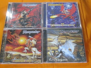 ♪♪ラプソディー Rhapsody『 Power Of The Dragonflame』『 Symphony Of Enchanted Lands』『 Legendary Tales』『Dawn of Victory 』♪♪