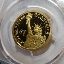 1円スタート！ 準最高鑑定 PCGS PR69DCAM 2008 マーティン・ヴァン・ビューレン大統領 1ドル大統領硬貨　アンティークコイン　モダンコイン_画像2