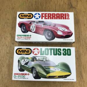 TAMIYA plastic model MINIRACER Ferrari 246P Lotus 30 2 piece set 