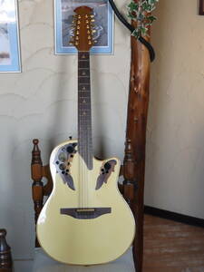 Celebrity.Elite.. not!USA made Ovation 12 string 1858 show model famous from the shop buy 