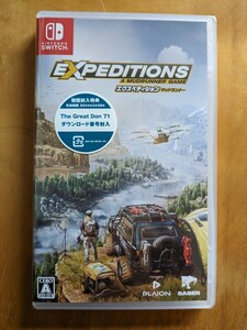 【新品未開封】Expeditions A MudRunner Game(エクスペディション:マッドランナー)【初回封入特典付DLC】- Nintendo Switch