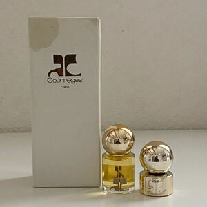 B4D606◆新品同様◆ Courreges クレージュ オーデ クレージュ 7ml パルファム アブレイン 香水 合計2点セット