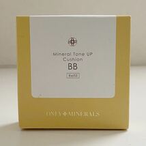 B4D728◆新古品◆ オンリーミネラル ONLY MINERALS ミネラルトーンアップクッション BB レフィル SPF50/PA+++ ファンデーション 11g_画像1