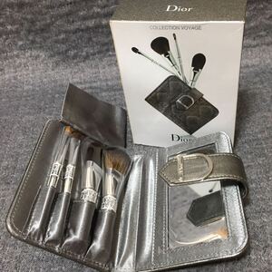 G4D144◆新古品◆ クリスチャンディオール Dior カナージュコレクション ブラッシュセット メイクブラシセット 4本セット