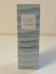 B4D821◆ 新古品◆ コーセー ワンバイコーセー ONE BY KOSE バランシングチューナー 薬用皮脂分泌抑制化粧水 120ml