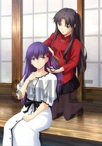 劇場版 Fate/stay night [Heaven's Feel] III.spring song F3サイズキャラファインキャンバスアート 間桐桜&遠坂凛 AmazonBD3巻購入特典_画像1