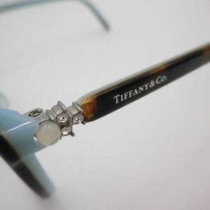 ★ YMK51 TIFFANY&Co. ティファニー レディース 眼鏡 メガネ TF2109-B-F 8134 53□17 140 度あり ケース付き ★の画像8