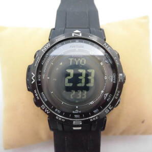 ☆ YMK992 CASIO カシオ メンズ 腕時計 PRW-30Y PRO TREK プロトレック タフソーラー 10気圧防水 ☆の画像1