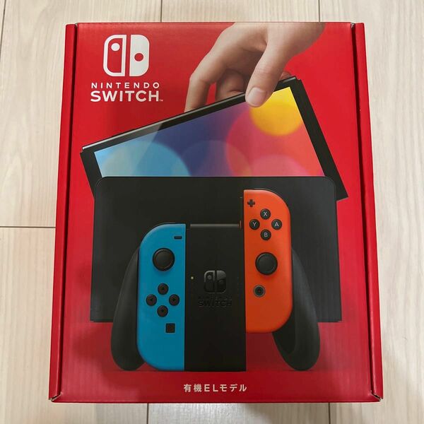 [印無･新品] Nintendo Switch 有機ELモデル ネオンブルー ネオンレッド
