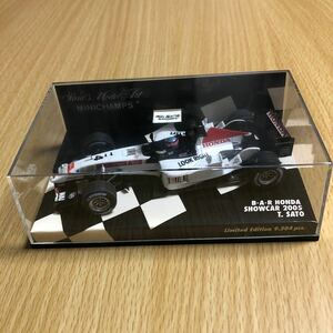 B.A.R ホンダ ショーカー 2005 佐藤琢磨 （1/43スケール MINICHAMPS 400050074）