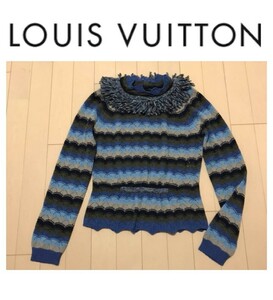 LOUIS VUITTON ニット セーター ウール カシミヤ混 （S）