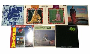 ●一円スタート●サイモンとガーファンクル、TOTO、サンタナ他 LP レコードアルバム　全 7 枚セット　まとめ売り/am-Z-103-4377-.8