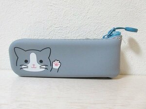 ニャンちゃん　ペンシルケース/ad-K-53-5353-.25/ペンケース/ネコ/筆箱/ねこ/人気/プレゼント/可愛い/新学期/女の子/雑貨/子供/かわいい