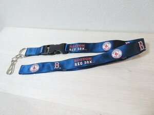 ●一円スタート●BOSTON RED SOX　ネックストラップ/ad-K-44-5105-.3/ネックストラップ/ボストン/レッドソックスチーム/キーチェーン