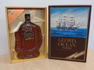 GLORIA OCEAN グロリア オーシャン ウイスキー 特級 シップボトル 760ml 43% #62052