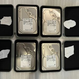 【代理店保証有り】8TB TOSHIBA MG06ACA800E /JP 4台セット 2 総量32TB 東芝 CMR NAS エンタープライズグレード