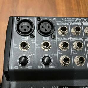 美品 BEHRINGER XENYX 1002 EQ 10チャンネル ミキサーの画像2