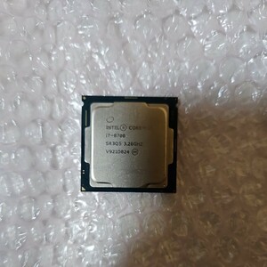 Intel Core i7-8700 LGA1151動作品CPU