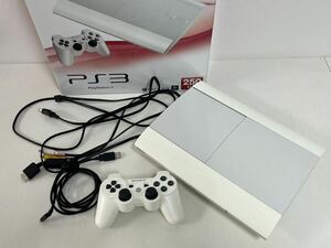 管32085 SONY ソニー PS3 プレステ プレイステーション 250GB CECH-4200B CECHZC2J ゲーム 箱付 クラシックホワイト