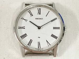管127100 SEIKO セイコー CHARIOT シャリオ 手巻き 腕時計 2220-0430 ラウンド 白 文字盤 ヴィンテージ