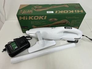 管42010 美品 HIKOKI ハイコーキ コードレスクリーナー R 12DA(ESW) 10.8v 掃除機