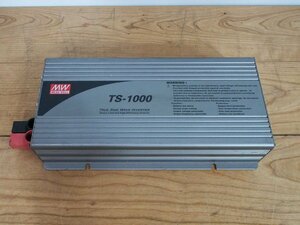 *[2F0326-25] MEAN WELLmi-n well sinusoidal wave inverter TS-1000-124ASTL⑧ 1000W 24V Junk 