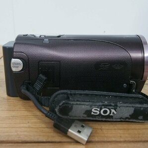 ☆【1H0325-3】 SONY ソニー デジタルビデオカメラ HDR-CX270 55x EXTENDED ZOOM HANDYCAM HD ハンディカム ジャンクの画像4